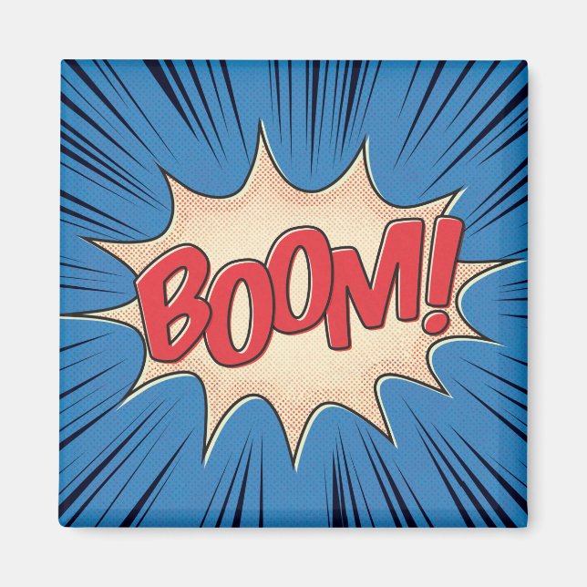 Imán ¡Boom! (Frente)