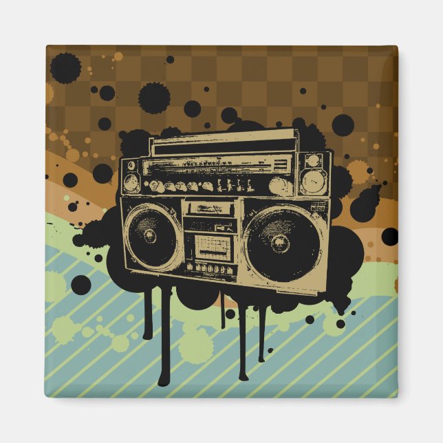 Imán Boombox (Frente)