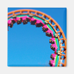 Imán Boomerang Roller Coaster Worlof Fun, KC