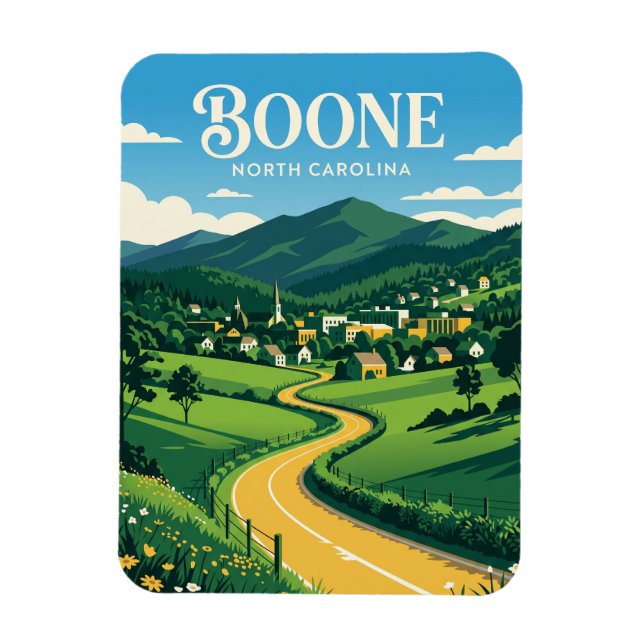 Imán Boone EE. UU. (Vertical)