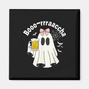 Imán Booo-rraaccha Funny Ghost Beer Halloween Spooky S