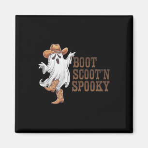 Imán Boot Scootin Spooky Funny Country Music Halloween