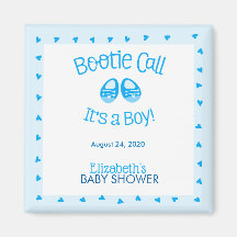 Bootie Call Blue Baby Boy Shower