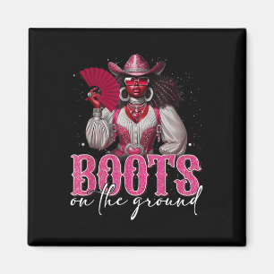 Imán Boots En El Terreno De La Noche Negra Weste