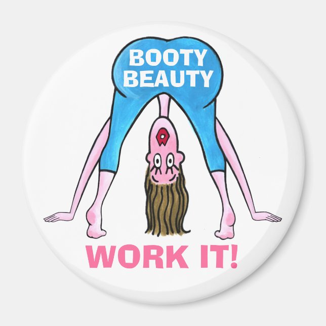 IMÁN BOOTY BEAUTY-WORK IT! (Frente)