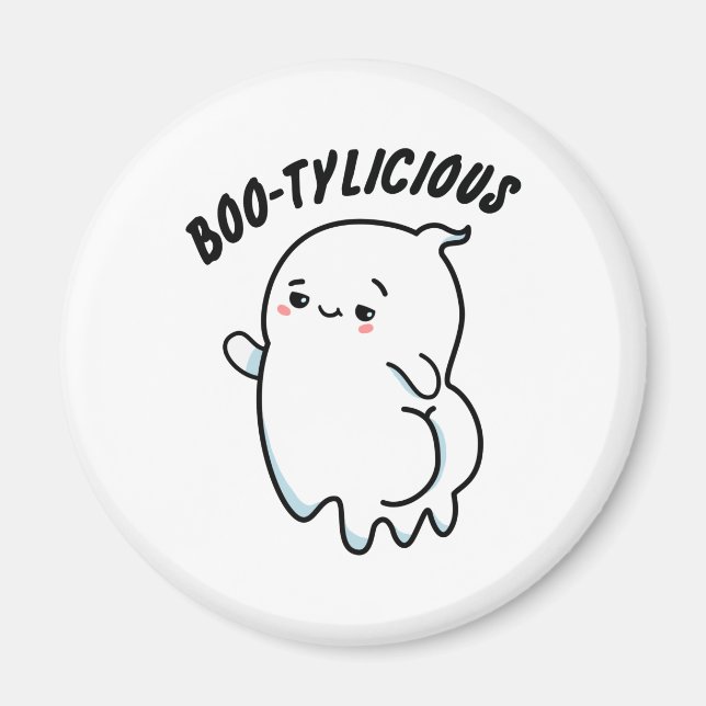 Imán Bootylicious Funny Ghost Pun (Frente)