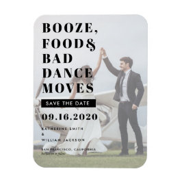 Imán Booze Food Bad Dance Mueve Wedding Salve La Fecha