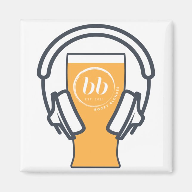 Imán Boozy Blondes (Frente)