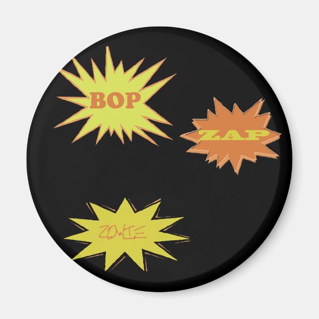 IMÁN BOP ZAP ZOWIE RETRO (Frente)