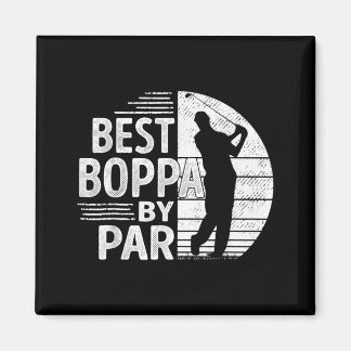 Imán Boppa By Par, Golf Shirt Gift Grandpa, Father's Da