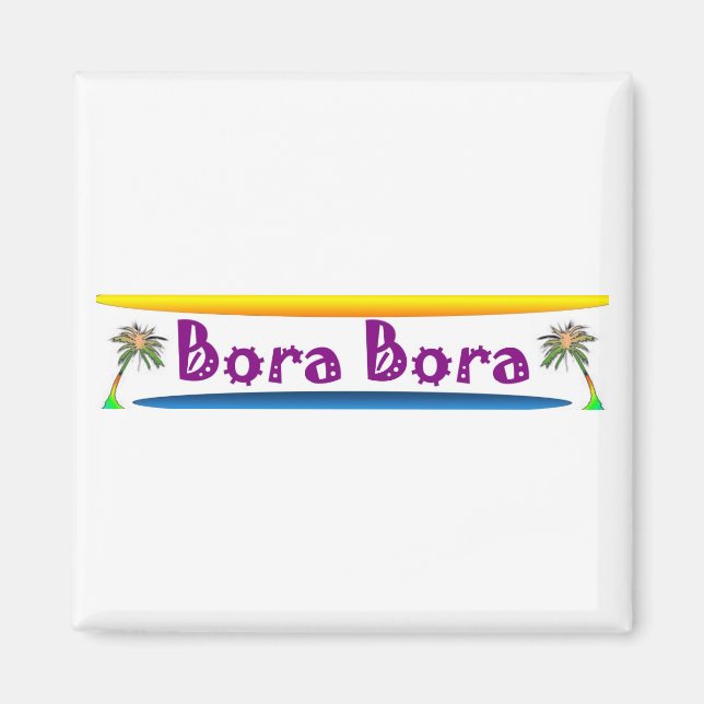Imán Bora Bora (Frente)