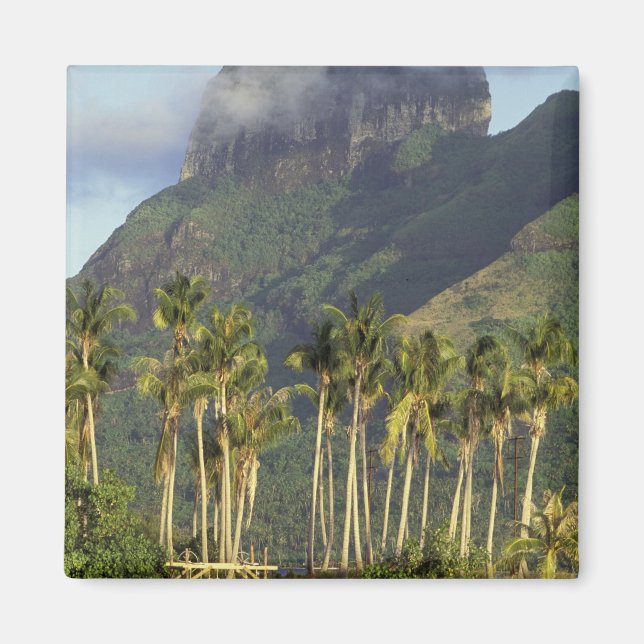 Imán Bora Bora, Polinesia Francesa Escena frente al mar (Frente)
