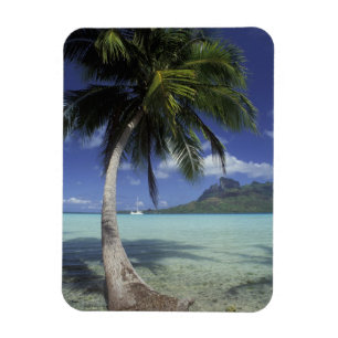 Imán Bora Bora, Polinesia Francesa Mt. Otemanu visto