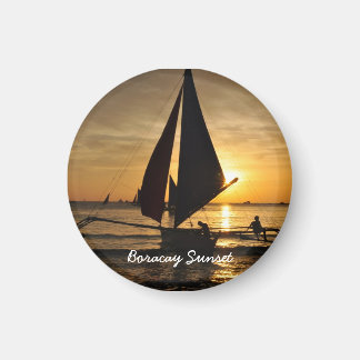Imán Boracay Sunset Magnet