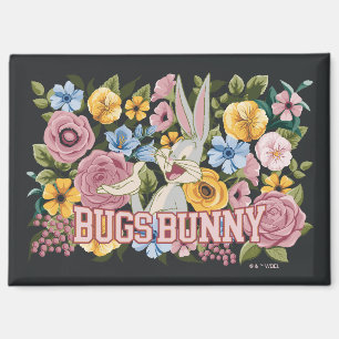Imán Bordado Floral Gráfico de BUGS BUNNY™
