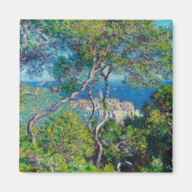 Imán Bordighera por Claude Monet (Frente)