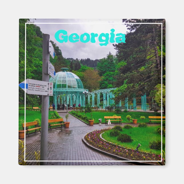 Imán Borjomi Georgia Hot Springs Caucuses Montañas (Frente)