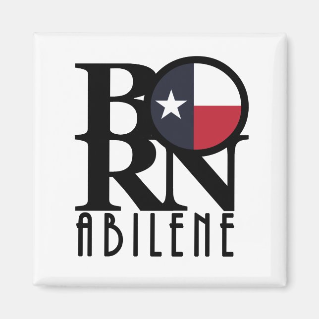 Imán BORN Abilene (Frente)