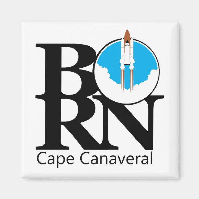 Imán BORN Cape Canaveral Magnet (Frente)