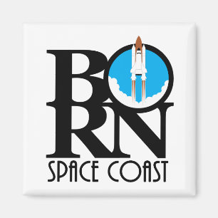 Imán BORN de la Costa Espacial de Florida