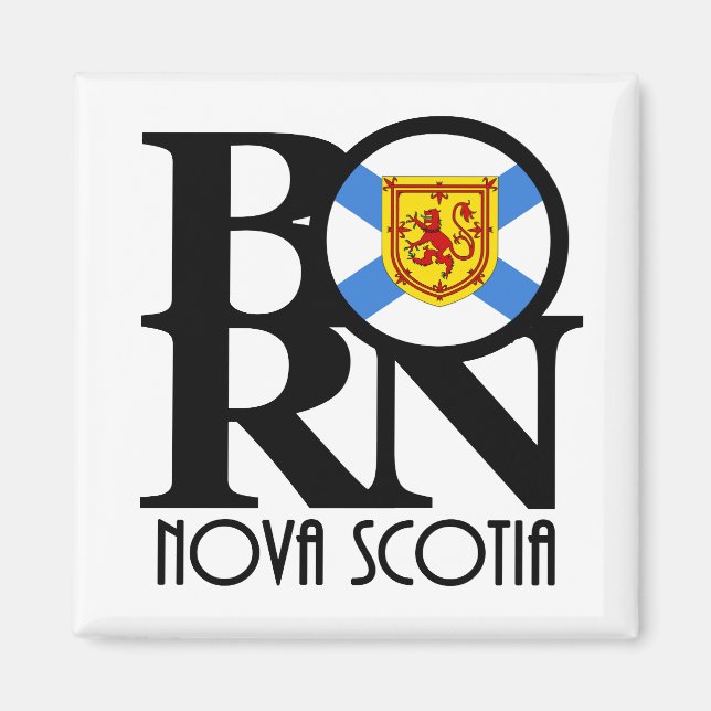 Imán BORN Nova Scotia (Frente)