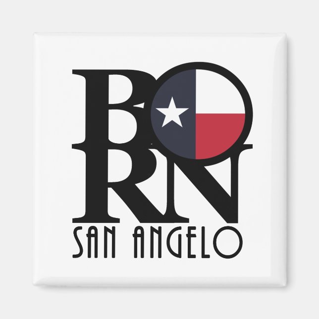 Imán BORN San Angelo (Frente)
