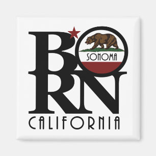 Imán BORN Sonoma California