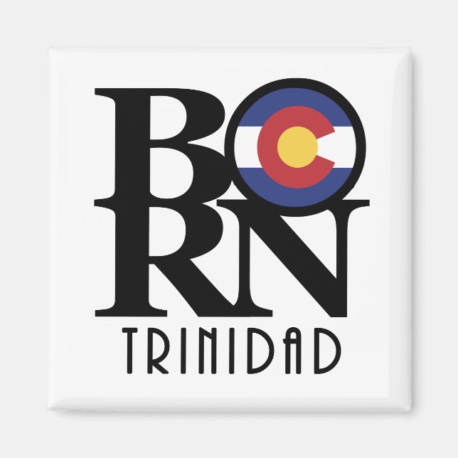 Imán BORN Trinidad Colroado (Frente)