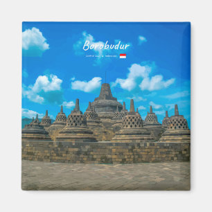 Imán Borobudur, Indonesia - Antiguo templo budista