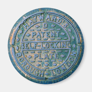 Imán Borough of London Utility Cover Magnet