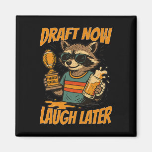 Imán Borrador Ahora Ríe Luego Fantasía Raccoon Com