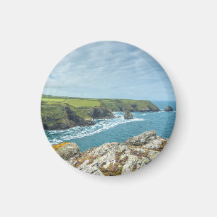 Imán Boscastle en la costa Atlántica de Cornualles, Rei