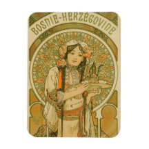 Bosnia y Herzegovina por Alphonse Mucha (1900)
