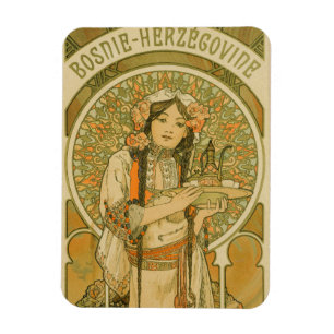 Imán Bosnia y Herzegovina por Alphonse Mucha (1900)