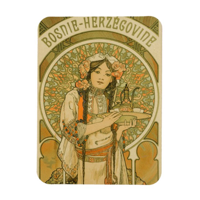 Imán Bosnia y Herzegovina por Alphonse Mucha (1900) (Vertical)