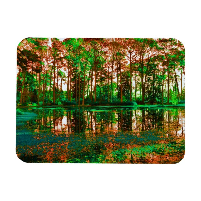 Imán Bosque de fantasía por Shirley Taylor (Horizontal)