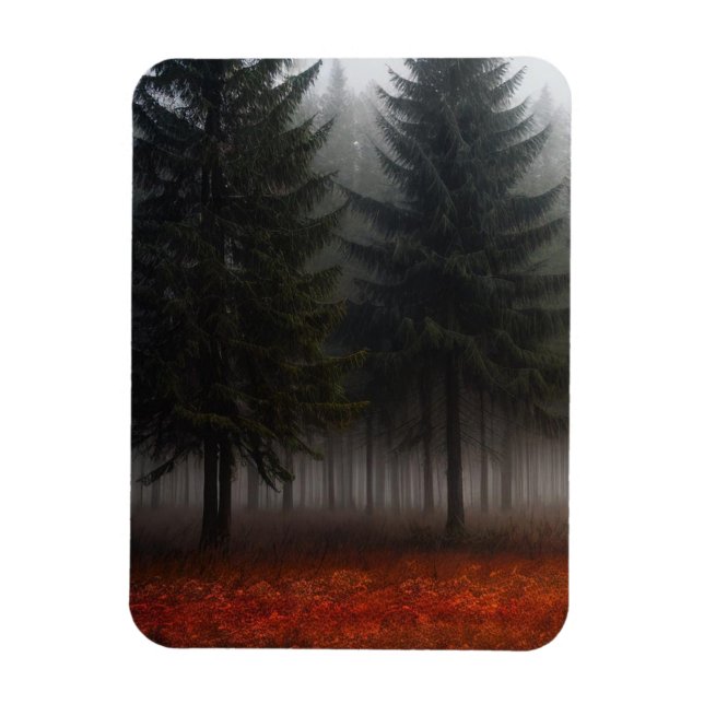 Imán Bosque de otoño (Vertical)