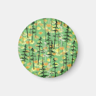 Imán Bosque de Otoño: Belleza Natural sin Marea