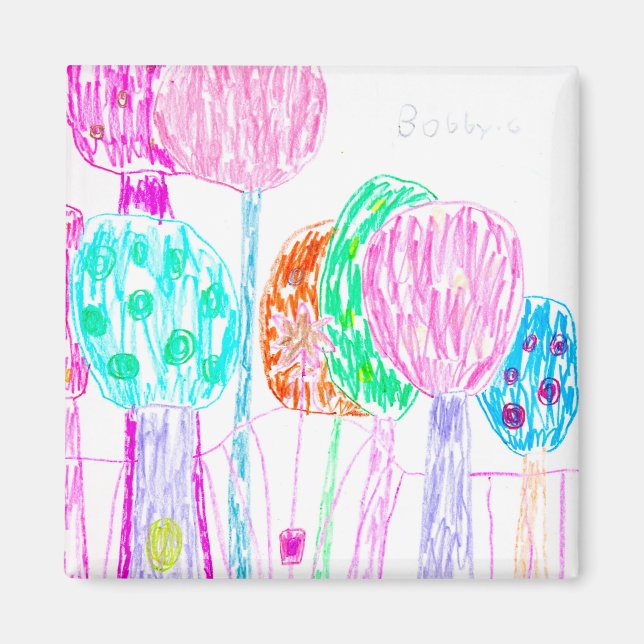 Imán Bosque encantado (Frente)