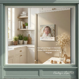 Imán Bosque Encantado de la Magia del Libro de Cuentos 