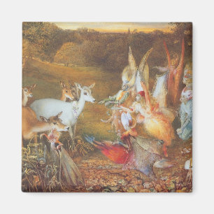 Imán Bosque encantado por el artista John Anster Fitzge