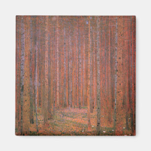 Imán Bosque Fir Tree (por Gustav Klimt)