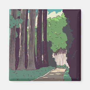 Imán Bosque japonés