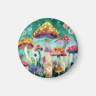Imán Bosque Mágico Mushroom