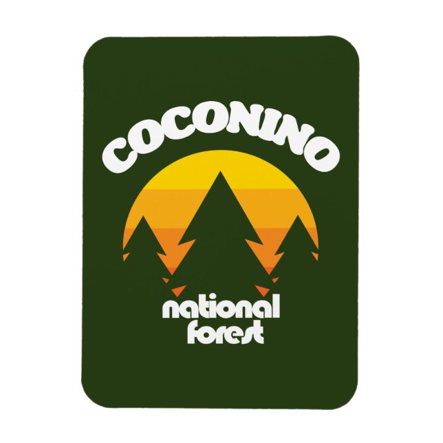 Imán Bosque nacional de Coconino (Vertical)