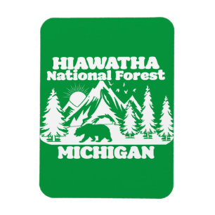 Imán Bosque nacional de Hiawatha Michigan
