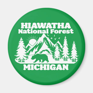 Imán Bosque nacional de Hiawatha Michigan