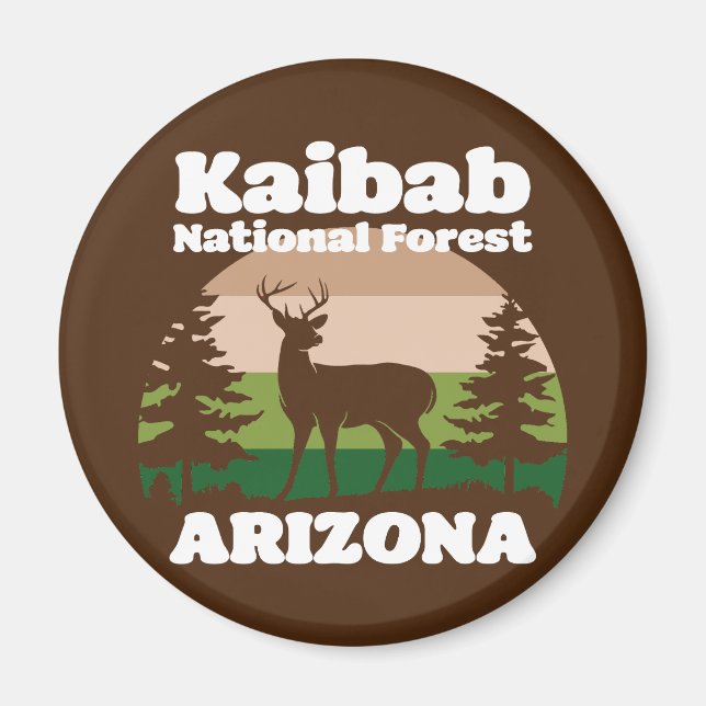 Imán Bosque Nacional de Kaibab, Arizona (Frente)