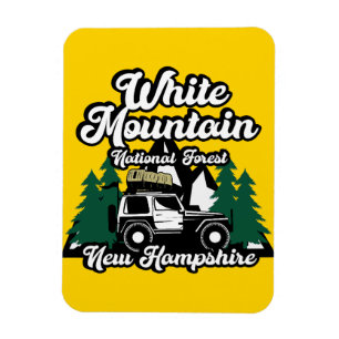 Imán Bosque nacional de Montaña Blanca New Hampshire