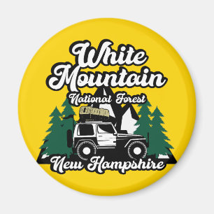 Imán Bosque nacional de Montaña Blanca New Hampshire